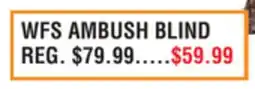 Dunham's Sports WFS AMBUSH BLIND offer