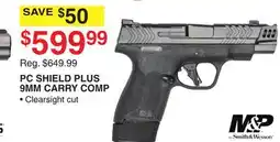 Dunham's Sports SMITH & WESSON PC SHIELD PLUS 9MM CARRY COMP offer