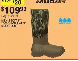 Dunham's Sports MUDDY MEN'S MXT 17 1600G INSULATED MUD BOOTS offer
