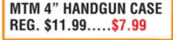 Dunham's Sports MTM 4 HANDGUN CASE offer