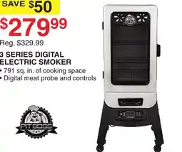 Dunham's Sports 3 SERIES DIGITAL ELECTRIC SMOKER offer