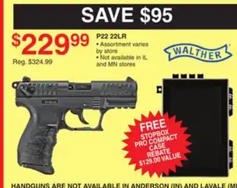 Dunham's Sports P22 22LR offer