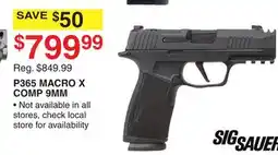 Dunham's Sports SIG SAUER P365 MACRO X COMP 9MM offer