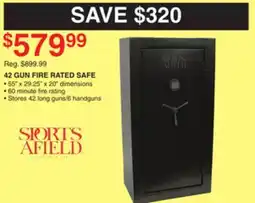 Dunham's Sports 42 GUN FIRE RATED SAFE LONG GUNS HANDGUNS offer