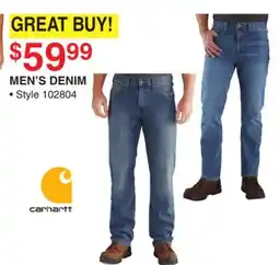 Dunham's Sports CARHARTT MEN'S DENIM offer
