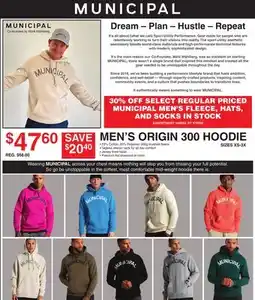 Dunham's Sports MEN'S ORIGIN 300 HOODIE offer