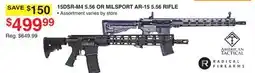 Dunham's Sports RADICAL FIREARMS 15DSR-M4 5.56 OR MILSPORT AR-15 5.56 RIFLE offer