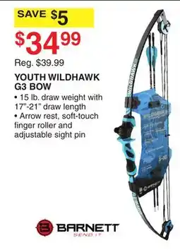 Dunham's Sports BARNETT YOUTH WILDHAWK G3 BOW offer