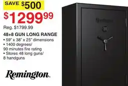 Dunham's Sports REMINGTON 48 + 8 GUN LONG RANGE offer