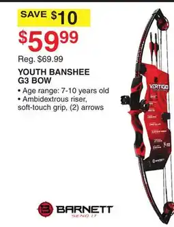 Dunham's Sports BARNETT YOUTH BANSHEE G3 BOW offer