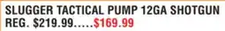 Dunham's Sports ESCORT SHOTGUNS SLUGGER TACTICAL PUMP 12GA SHOTGUN offer