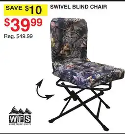 Dunham's Sports WORLD FAMOUS SPORTS SWIVEL BLIND CHAIR offer