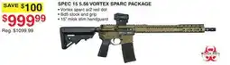 Dunham's Sports BLACK RAIN SPEC 15 5.56 VORTEX SPARC PACKAGE offer