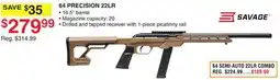 Dunham's Sports SAVAGE 64 PRECISION 22LR 22LR offer