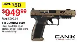 Dunham's Sports CANIK TTI COMBAT 9MM offer