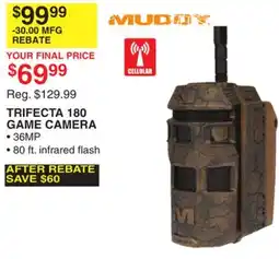 Dunham's Sports MUDDY TRIFECTA 180 GAME CAMERA offer