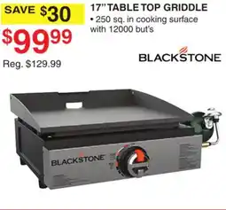Dunham's Sports 17 TABLE TOP GRIDDLE offer