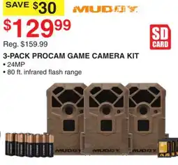 Dunham's Sports 3-PACK PROCAM GAME CAMERA KIT offer