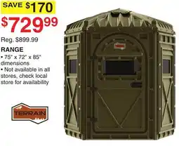 Dunham's Sports TERRAIN RANGE offer