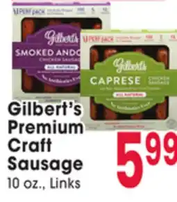 Jewel-Osco Gilbert's Premium Craft Sausage offer