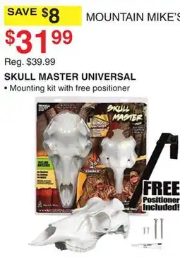 Dunham's Sports SKULL MASTER UNIVERSAL offer