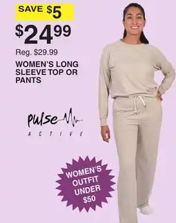 Dunham's Sports WOMEN'S LONG SLEEVE TOP OR PANTS offer