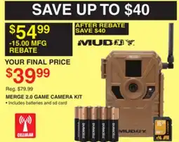 Dunham's Sports MUDDY MERGE 2.0 GAME CAMERA KIT offer