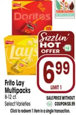 Jewel-Osco Frito Lay Multipacks offer