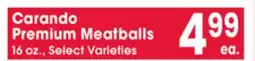 Jewel-Osco Carando Premium Meatballs offer