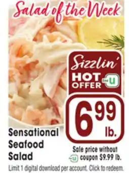 Jewel-Osco Sensational Seafood Salad offer