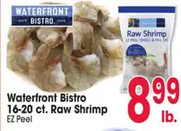 Jewel-Osco Waterfront Bistro 16-20 ct. Raw Shrimp 16-20 ct. Raw Shrimp offer