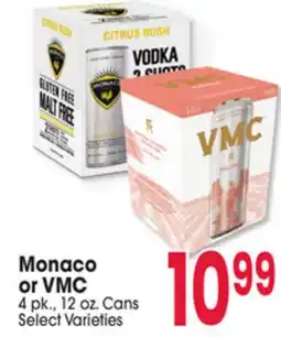 Jewel-Osco Monaco or VMC offer
