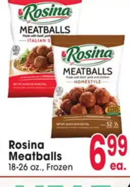 Jewel-Osco Rosina Meatballs offer