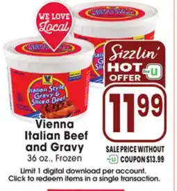 Jewel-Osco Vienna Italian Beef and Gravy offer