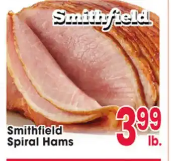 Jewel-Osco Smithfield Spiral Hams offer