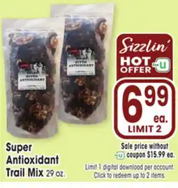 Jewel-Osco Super Antioxidant Trail Mix offer