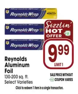 Jewel-Osco Reynolds Aluminum Foil offer