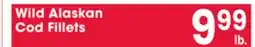 Jewel-Osco Wild Alaskan Cod Fillets offer