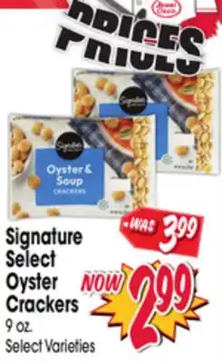 Jewel-Osco Signature Select Oyster Crackers offer