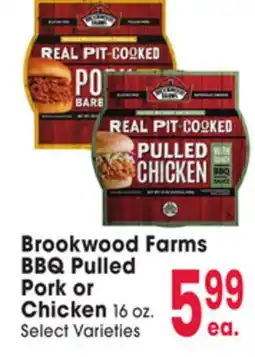 Jewel-Osco Brookwood Farms BBQ Pulled Pork or Chicken offer