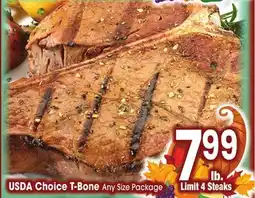 Jewel-Osco USDA Choice T-Bone offer