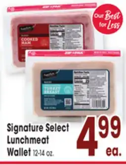 Jewel-Osco Signature Select Lunchmeat offer