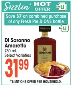 Jewel-Osco Di Saronno Amaretto offer