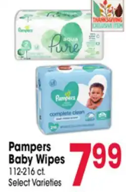 Jewel-Osco Pampers Baby Wipes offer