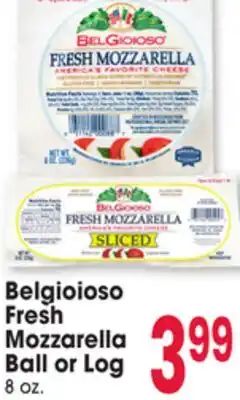 Jewel-Osco Belgioioso Fresh Mozzarella Ball or Log offer