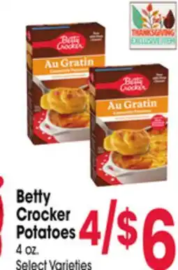 Jewel-Osco Betty Crocker Potatoes offer