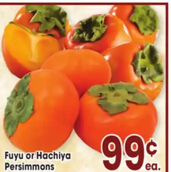 Jewel-Osco Fuyu or Hachiya Persimmons offer