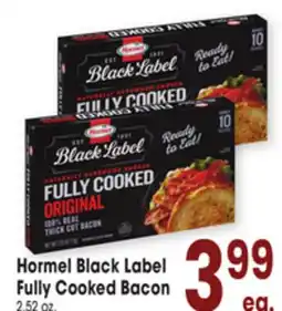 Jewel-Osco Hormel Black Label Fully Cooked Bacon offer