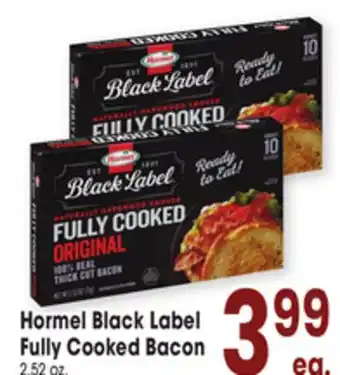 Jewel-Osco Hormel Black Label Fully Cooked Bacon offer