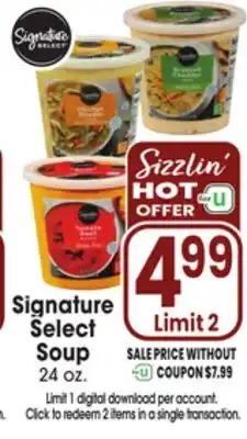 Jewel-Osco Signature Select Soup offer